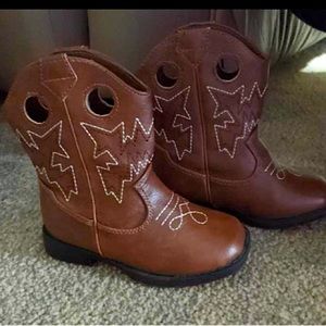 Wonder Nations’s Western Boots for Toddler Girls or Boys Size 7